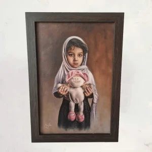 نقاشی رنگ و روغن حسرت