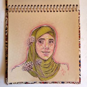 سفارش دختر با گل