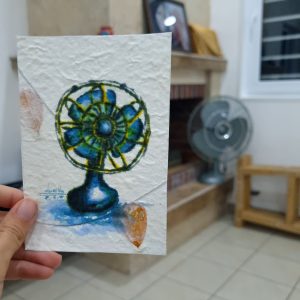 مجموعه اسباب خانه : پنکه ی آبی